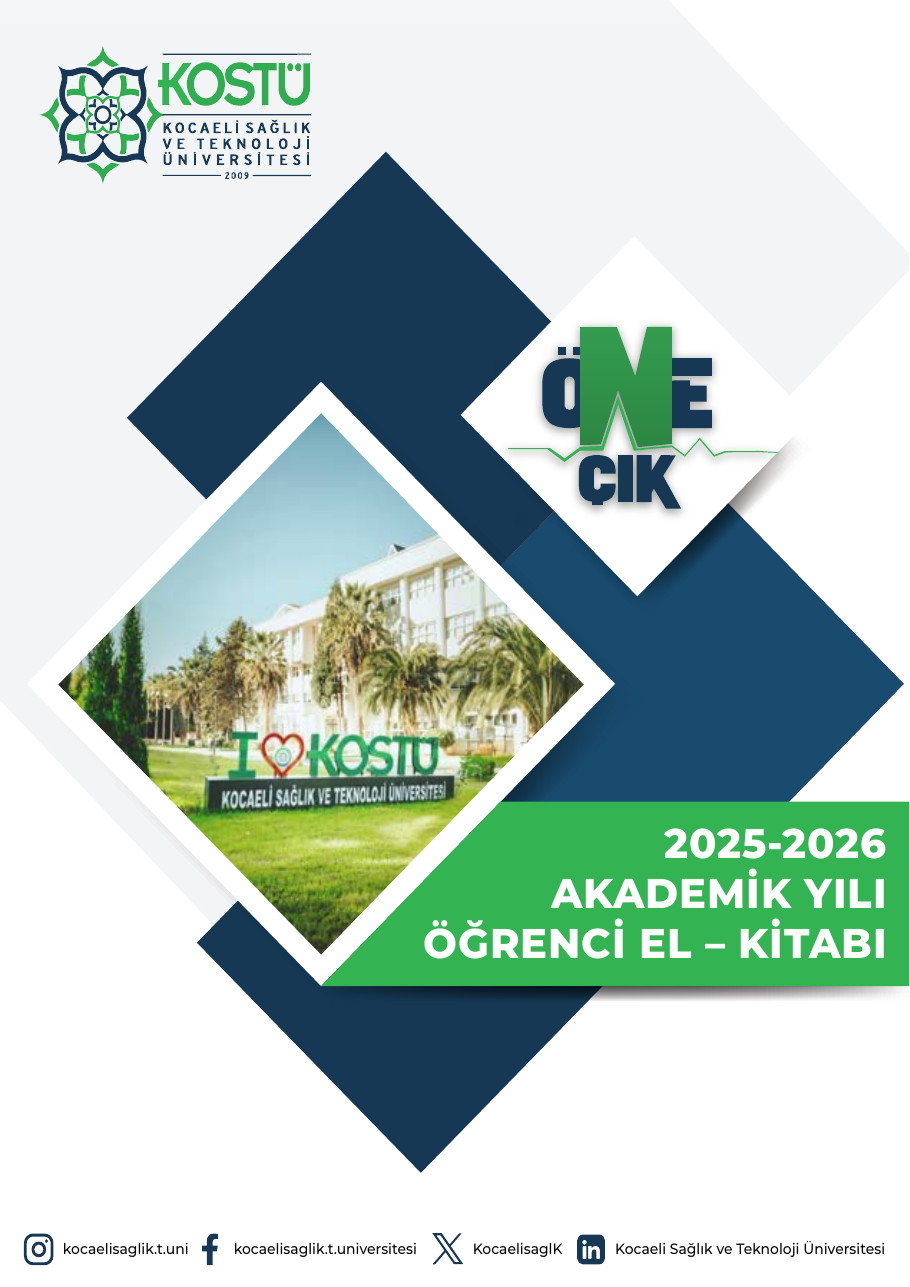 2025–2026 Öğrenci El Kitabı kapağı