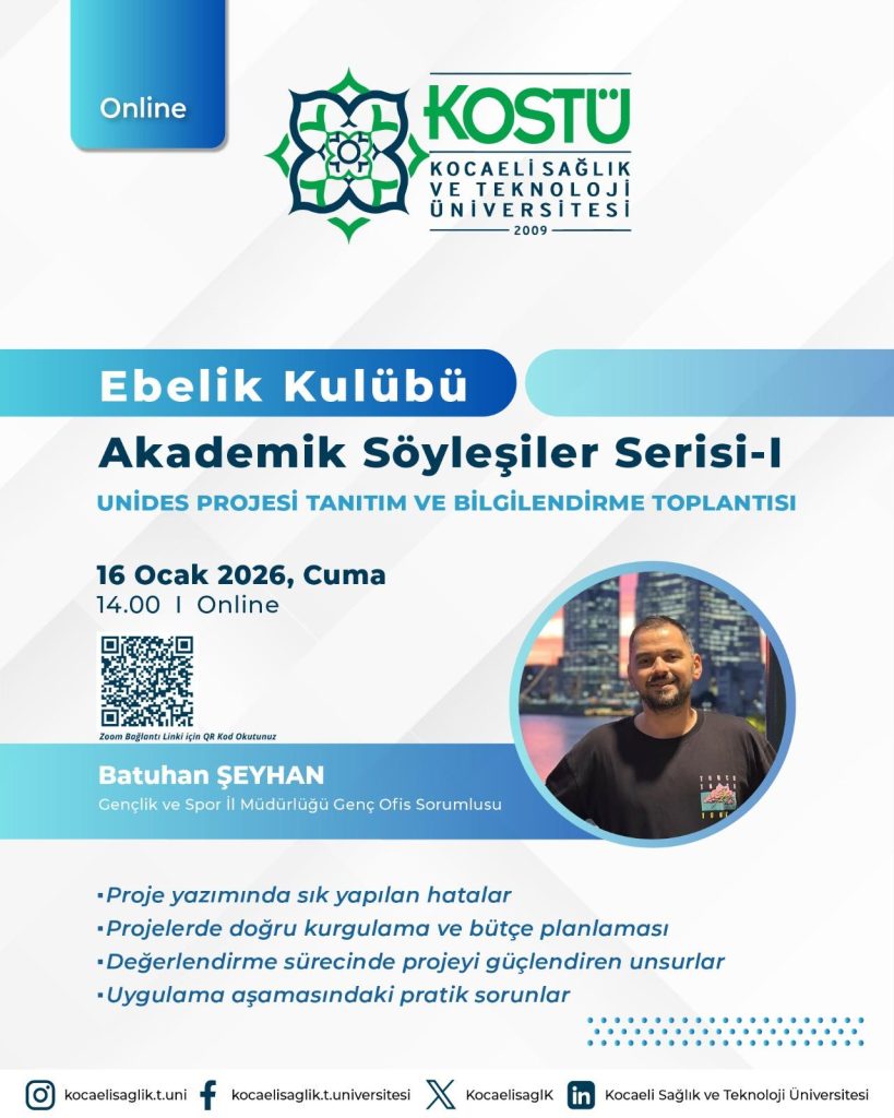 Akademik Söyleşiler Serisi-I Kapsamında ÜNİDES Projeleri Tanıtıldı