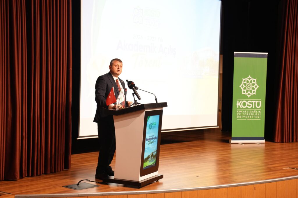KOSTÜ 2026–2027 Akademik Yılı Açılış Töreni’nden bir kare