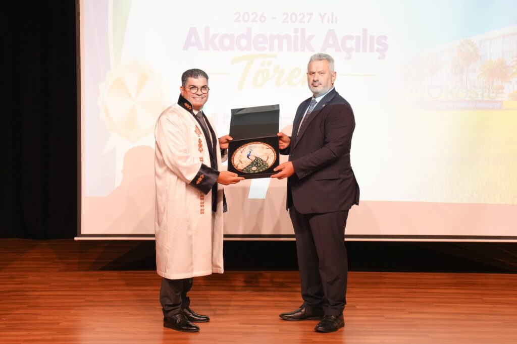 KOSTÜ 2026–2027 Akademik Yılı Açılış Töreni’nden bir kare